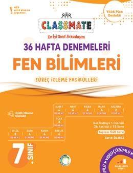 7. Sınıf Classmate 36 Hafta Denemeleri Fen Bilimleri